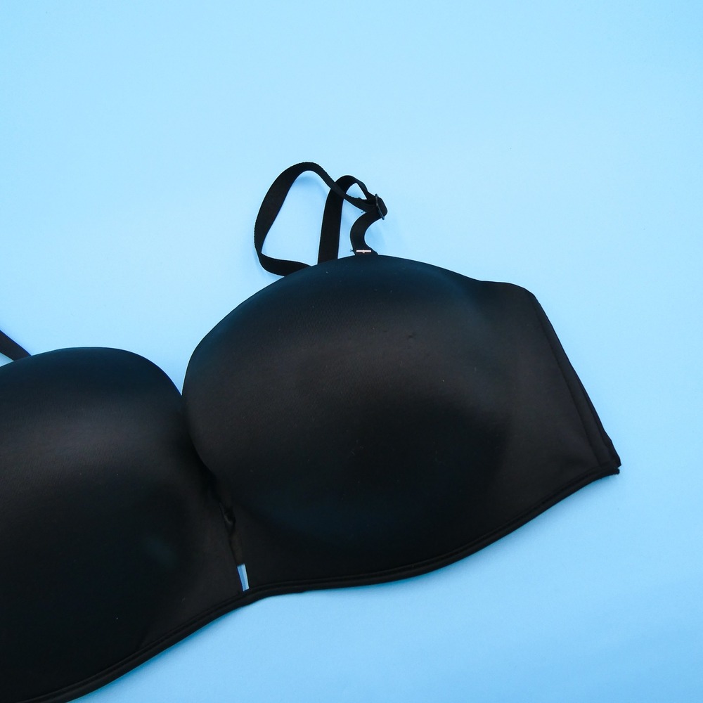 Victoria's Secret Bra Womens 38C Bombshell Black Multi-Way Push Up Microfiber - Picture 4 of 8